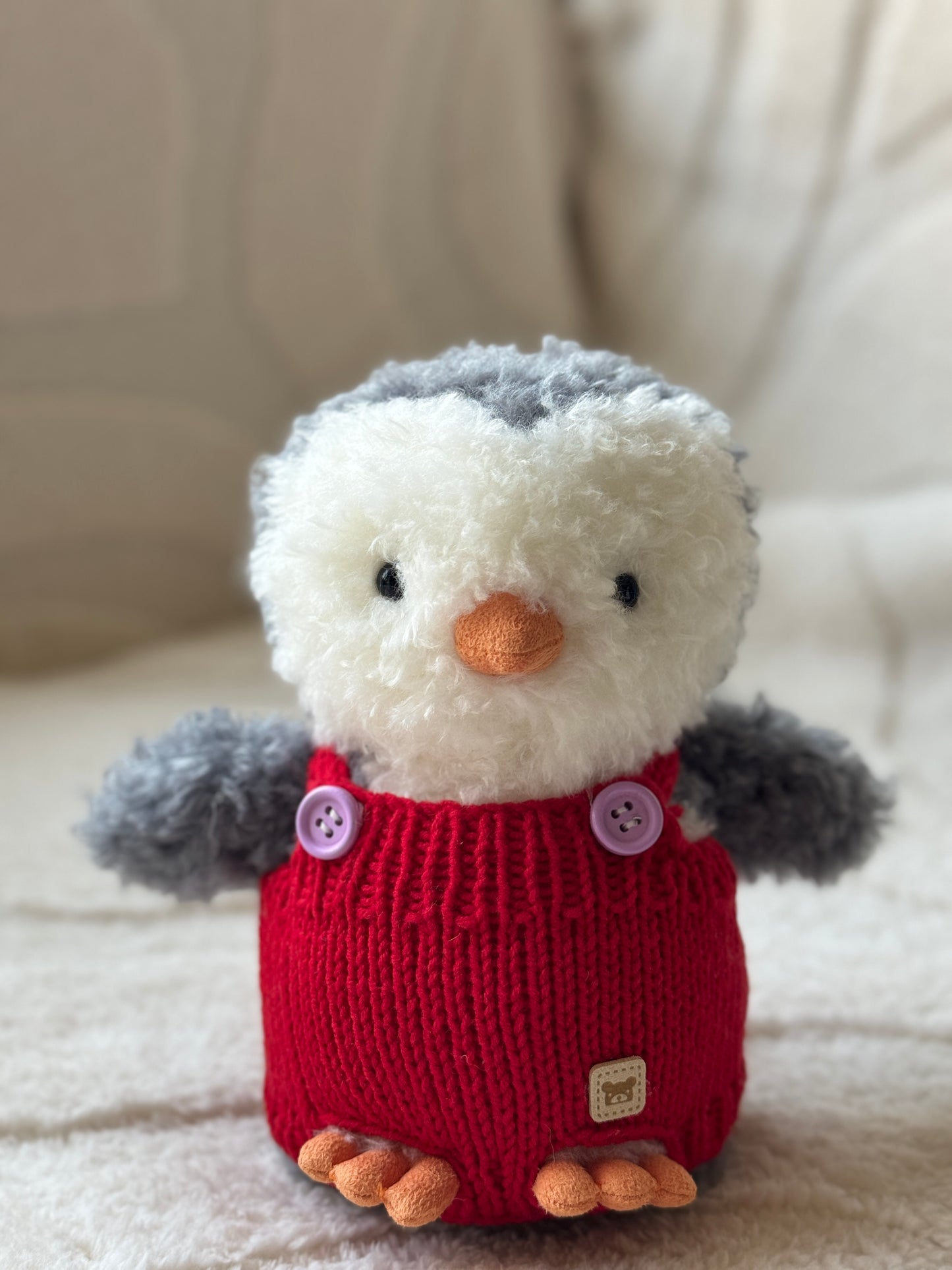 Handmade Crochet Colorful Overalls for Jellycat Little Series