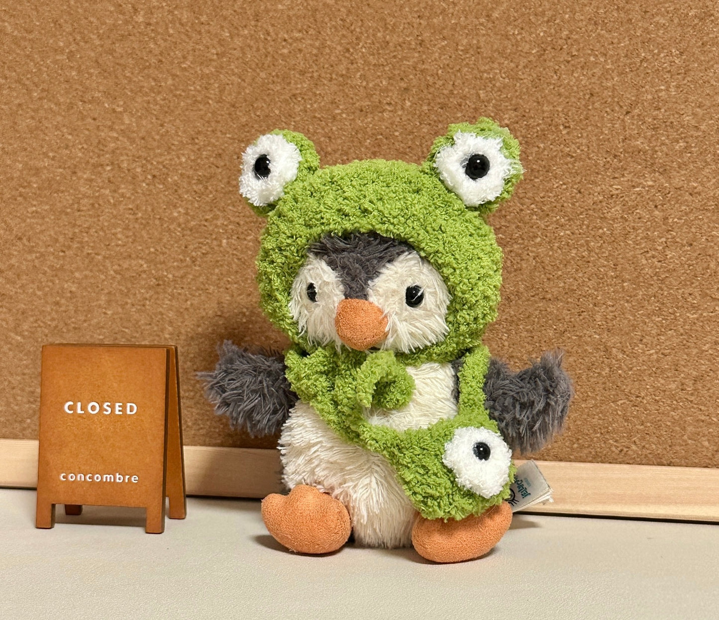 Frog Crochet Outfit for Jellycat Penguin