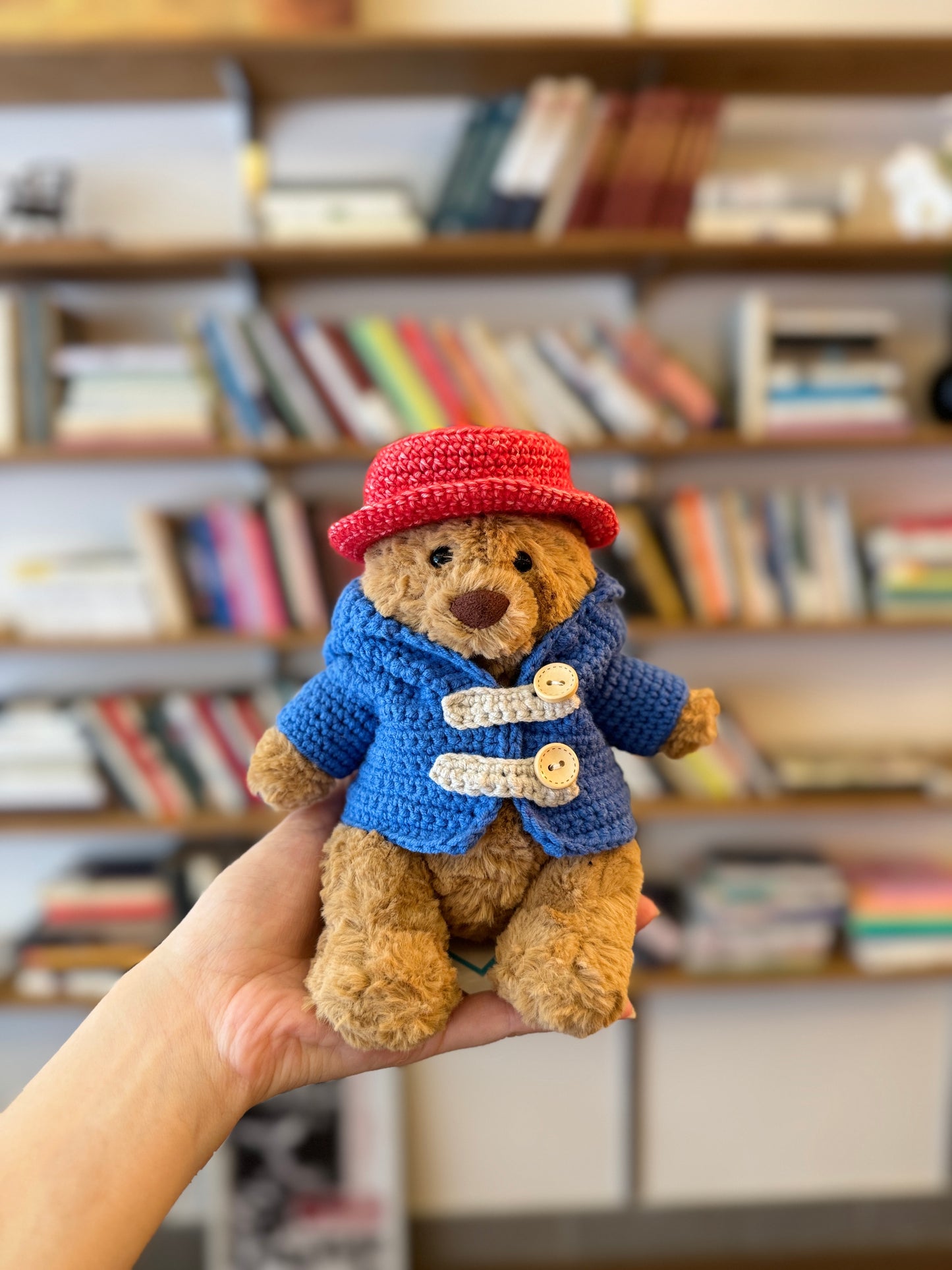 Crochet Paddington Outfit for Jellycat Bartholomew Bear