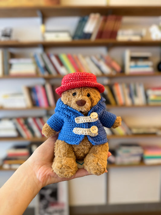 Crochet Paddington Outfit for Jellycat Bartholomew Bear
