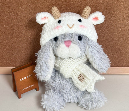 Crochet Goat Outfit for Jellycat Bunny 
