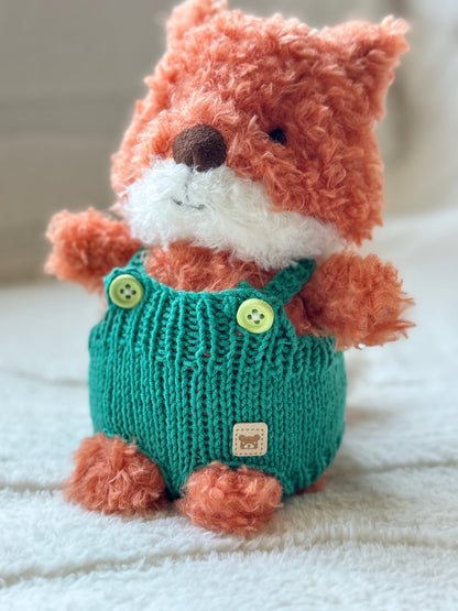 Handmade Crochet Colorful Overalls for Jellycat Little Series 