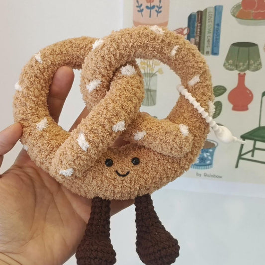 Crochet Pretzel – Adorable Jellycat Accessory