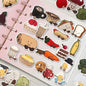 Jellycat Inspried Food-Themed Stickers 